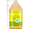 image:imageSeven Minerals EWG Verified Castile Soap  1 Gallon No Palm Oil Unscented Mild amp Gentle Skin Cleaning For Sensitive Skin Baby Wash Soothing Non GMO amp Vegan Formula with Organic Carrier OilsUnscented