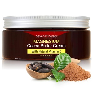 image:imageSeven Minerals Natural Magnesium Cream With Moisturizing Organic Cocoa Butter amp Vitamin E  No Harmful Ingredients USA Made Safe for Kids 8 fl oz8 Fl Oz Pack of 1