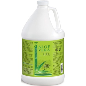 image:imageSeven Minerals Aloe Vera Gel with Freshly Cut Pure Organic Aloe  1 Gallon  HighestQuality Texas grown Vegan Unscented  For Face Skin Hair  Bulk DIY 128 Fl Oz128 Fl Oz Pack of 1